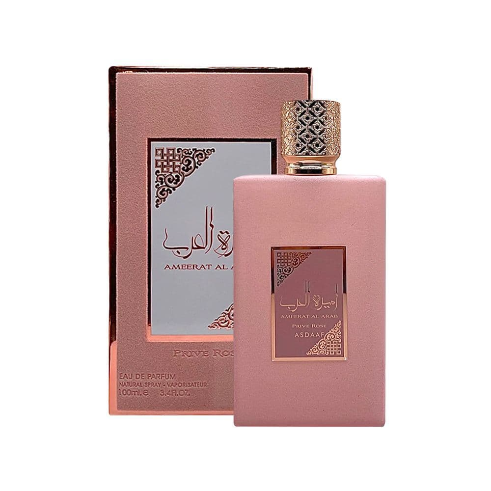 Asdaaf Ameerat Al Arab Prive Rose Eau de Parfum original bottle