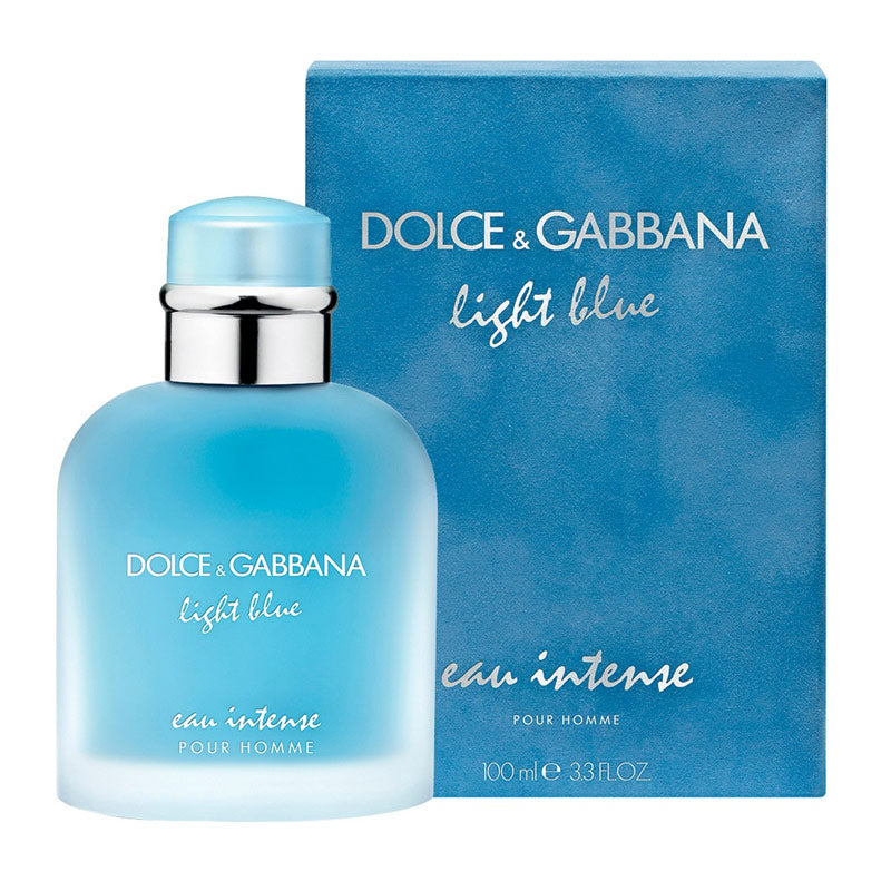 Dolce & Gabbana Light Blue Eau Intense Pour Homme Eau de Parfum original bottle