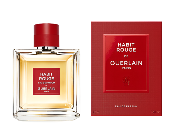 Guerlain Habit Rouge Eau de Parfum original bottle