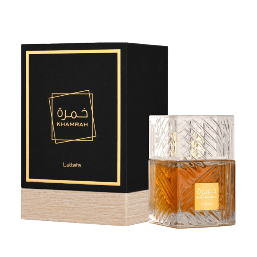 Lattafa Khamrah original bottle